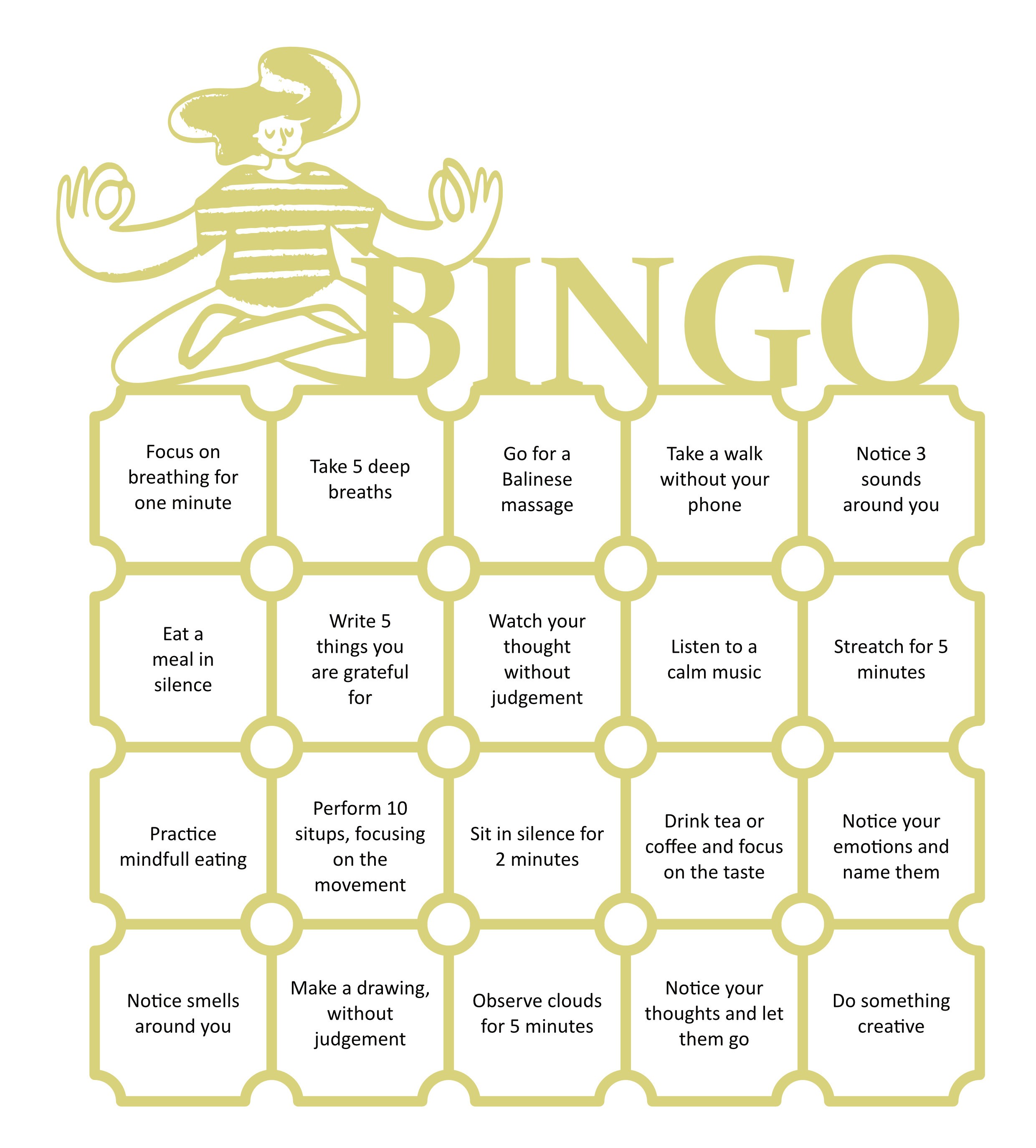 Mindful Bingo