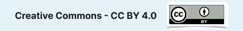 licencja Creative Commons Uznanie autorstwa 4.0 (CC BY 4.0)